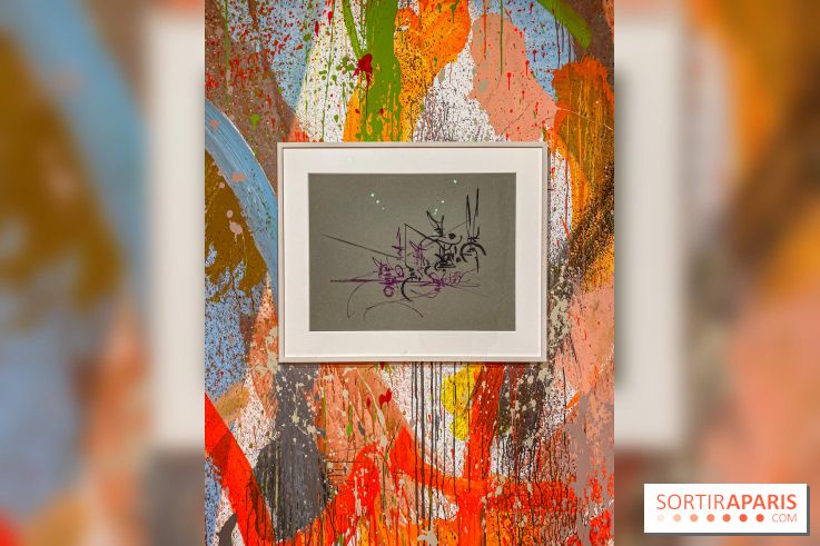 Exposition Graffiti x Georges Mathieu à la Monnaie de Paris