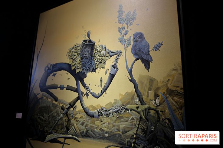 Expo collective et gratuite de street art à la galerie Itinerrance, nos photos  - Expo Galeie Itinerrance Avril 2025 6 fotor 202504118258