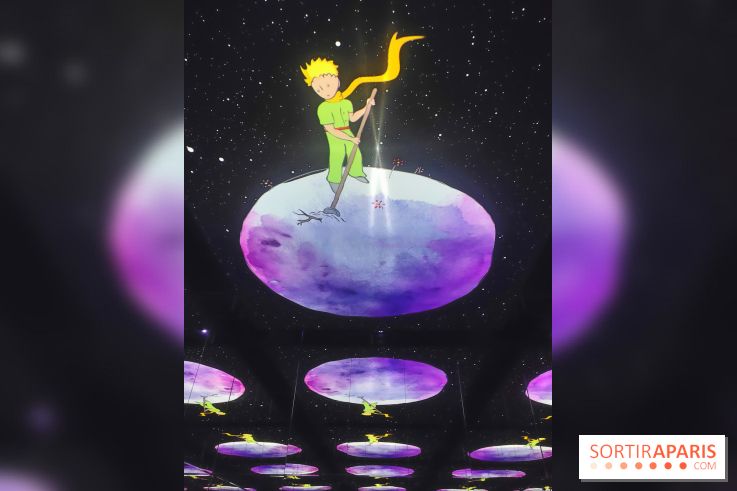 Le Petit Prince, l'odyssée immersive : un voyage poétique et coloré à vivre à l'Atelier des Lumières - fotor 1744363981975