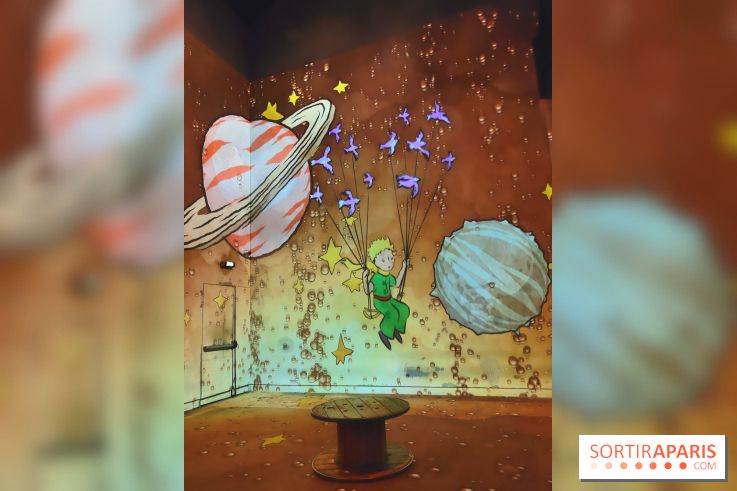 Le Petit Prince, l'odyssée immersive : un voyage poétique et coloré à vivre à l'Atelier des Lumières - fotor 1744364161886
