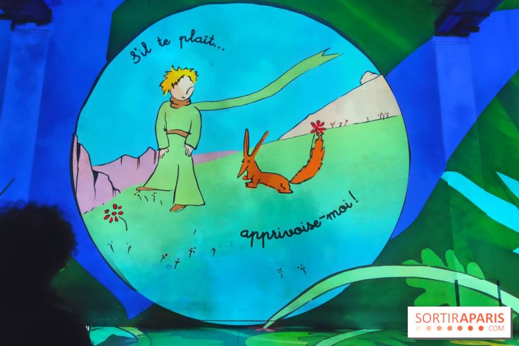 Le Petit Prince, l'odyssée immersive : un voyage poétique et coloré à vivre à l'Atelier des Lumières - fotor 1744364340514
