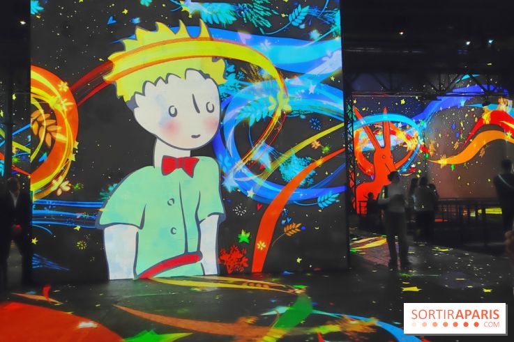 Le Petit Prince, l'odyssée immersive : un voyage poétique et coloré à vivre à l'Atelier des Lumières - fotor 1744364383659