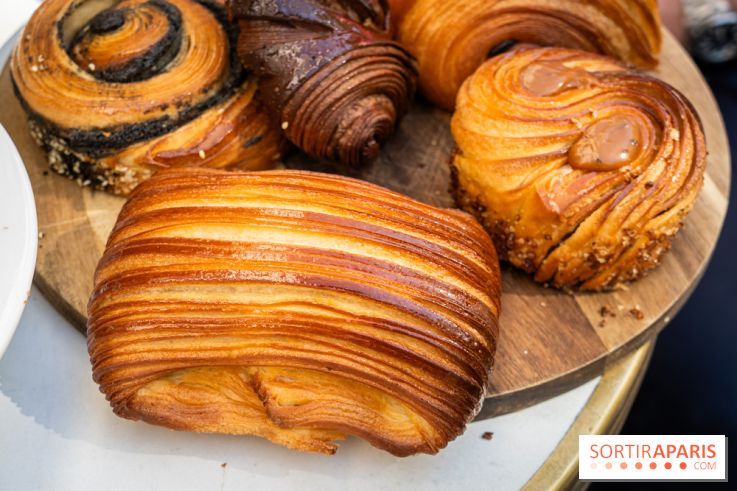 La boulangerie de Christophe Louie lance les nouvelle viennoiseries folles d'Anthony Nguyen - pain suisse