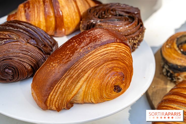 La boulangerie de Christophe Louie lance les nouvelle viennoiseries folles d'Anthony Nguyen - pain au chocolat