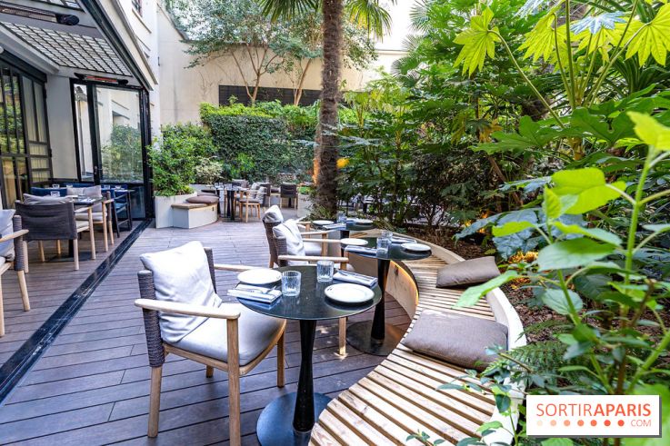 Pimpan, nouveau restaurant à Paris dans le Quartier Latin – Cuisine française moderne à Dame des Arts - terrasse