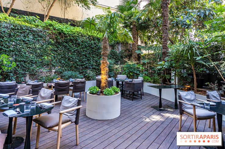 Pimpan, nouveau restaurant à Paris dans le Quartier Latin – Cuisine française moderne à Dame des Arts - terrasse