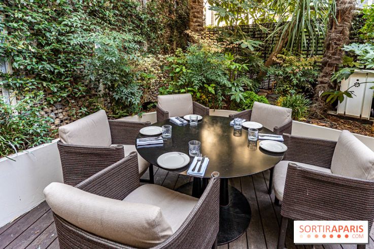 Pimpan, nouveau restaurant à Paris dans le Quartier Latin – Cuisine française moderne à Dame des Arts - terrasse