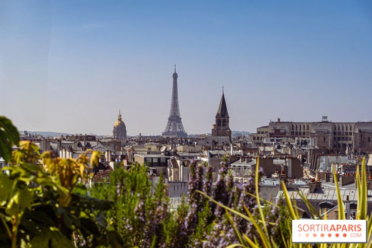 Rooftop de Dame des Arts, la terrasse panoramique sur les toits de Paris - photos