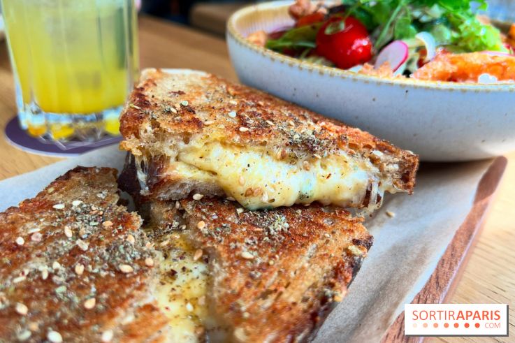 Amanie - Grilled cheese au zaatar