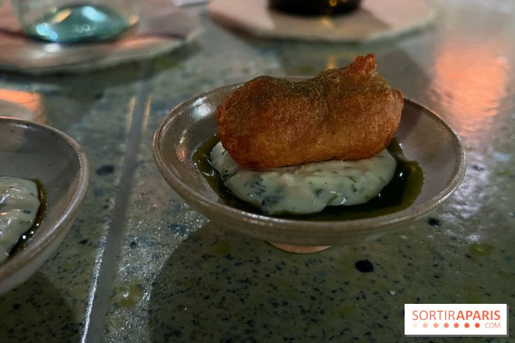 De Vie - Joue de cabillaud en tempura