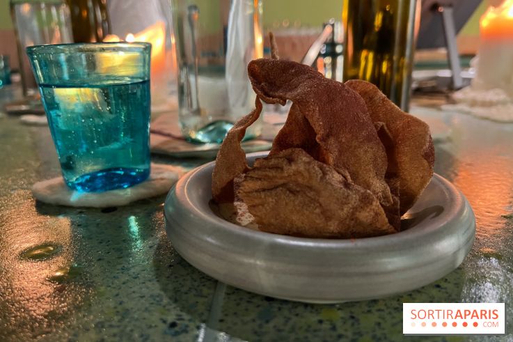 De Vie - Chips de shiitake, ranch de kale