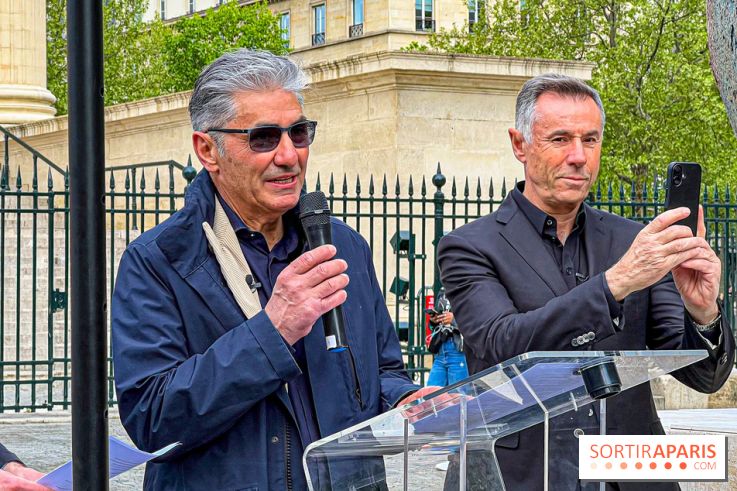 Exposition en plein air des œuvres monumentales d'Andrea Roggi, quartier Faubourg Saint-Honoré - image00001