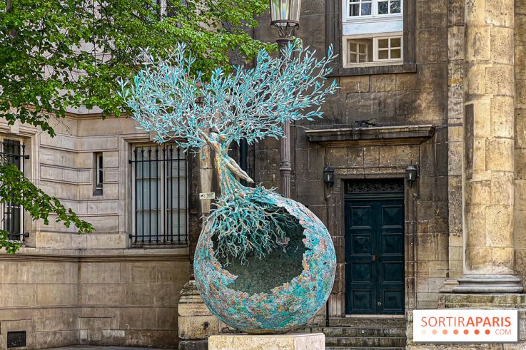 Exposition en plein air des œuvres monumentales d'Andrea Roggi, quartier Faubourg Saint-Honoré - image00022