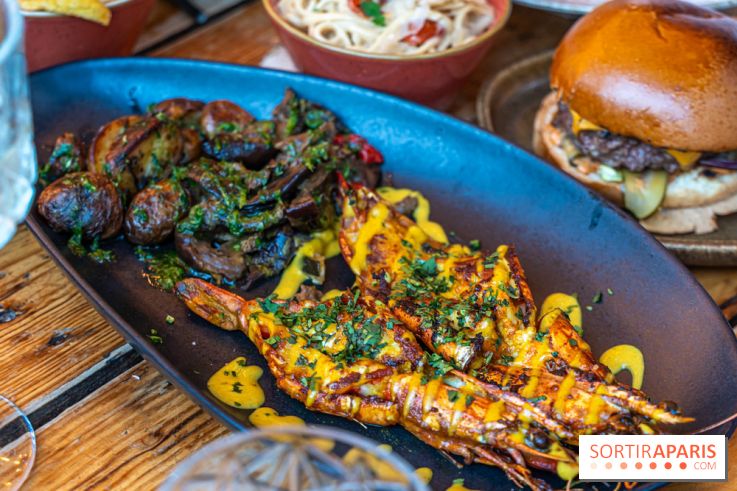 Quai Ouest en mode estivale avec terrasse et barbecue