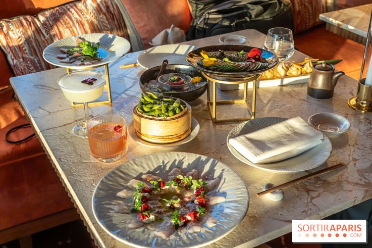Kinugawa Rive Gauche à Paris, le restaurant en rooftop de l'Hôtel Sax - photos