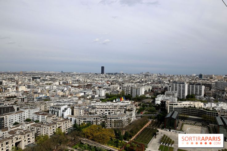 Ballon de Paris au parc André-Citroën : nos photos du vol à bord de l'aéronef -  visuel Paris - vue aérienne Paris - vue toit Paris