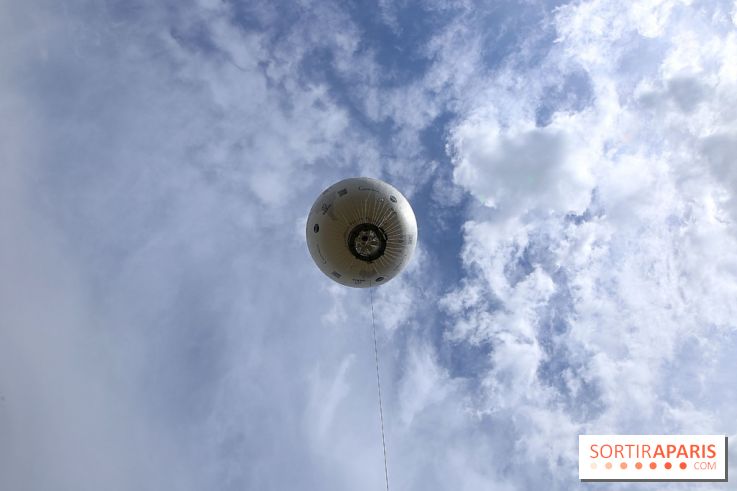 Ballon de Paris au parc André-Citroën : nos photos du vol à bord de l'aéronef - Vol Ballon Generali