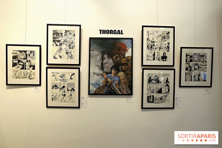 Rétrospective Grzegorz Rosinski, nos photos de l'expo gratuite à Paris - Expo Thorgal 15
