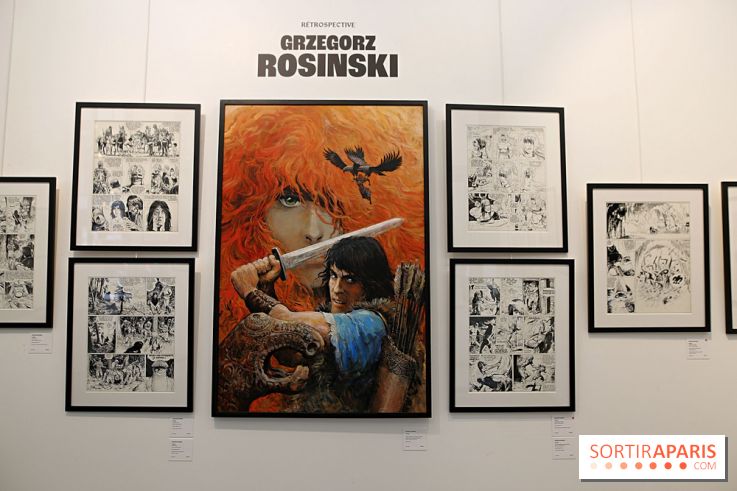 Rétrospective Grzegorz Rosinski, nos photos de l'expo gratuite à Paris - Expo Thorgal 16