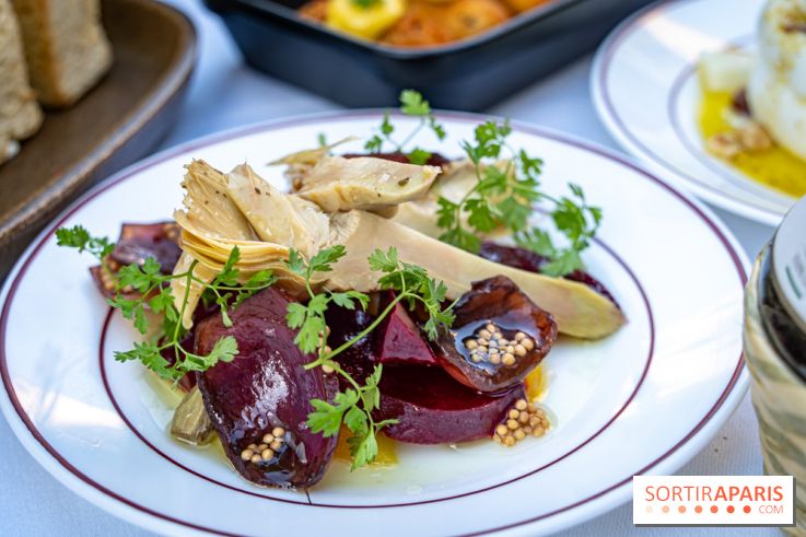 Peppino Puteaux, restaurant Italien  - légumes - antipasti