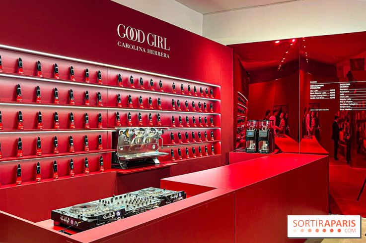 Good Girl Coffee Shop : le café-pop up experientiel du nouveau parfum de Carolina Herrera, à Paris