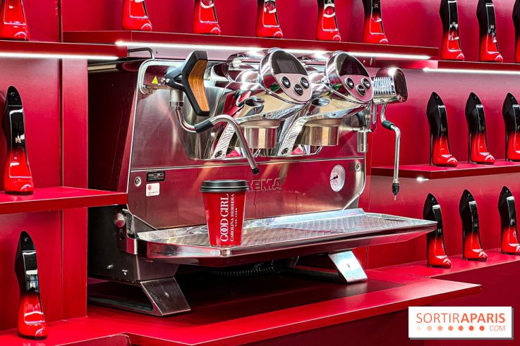 Good Girl Coffee Shop : le café-pop up experientiel du nouveau parfum de Carolina Herrera, à Paris