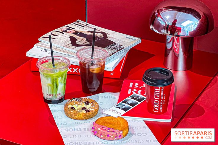 Good Girl Coffee Shop : le café-pop up experientiel du nouveau parfum de Carolina Herrera, à Paris