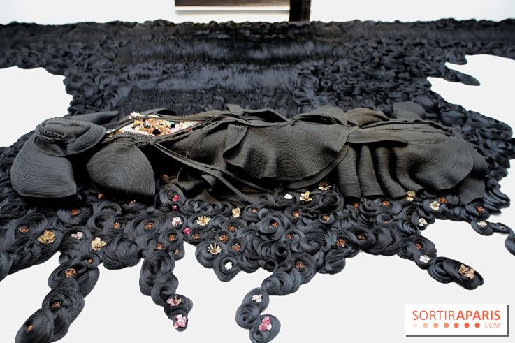 Exposition Nymphose de Jeanne Vicerial à la galerie Templon, nos photos