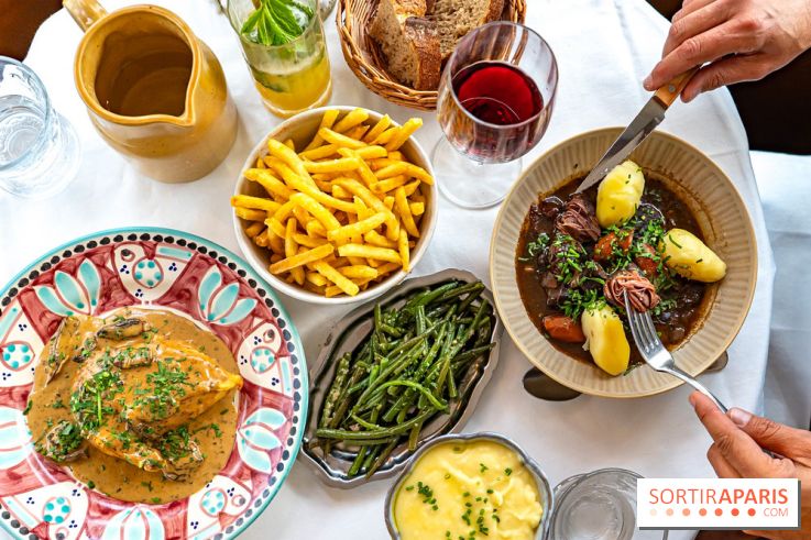 Margaux, le restaurant français typique, face à la Tour Eiffel - A7C09284