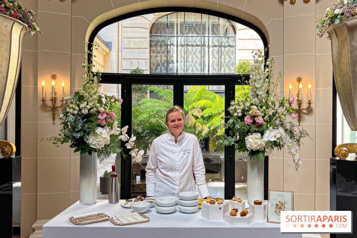 Tea Time griffé Chaumet au Peninsula Paris : le miel sublimé sous toutes ses formes par Anne Coruble - image00003
