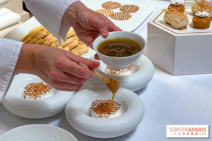 Tea Time griffé Chaumet au Peninsula Paris : le miel sublimé sous toutes ses formes par Anne Coruble - image00010