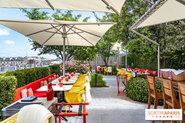 La terrasse estivale en rooftop du Cheval Blanc : Le Jardin