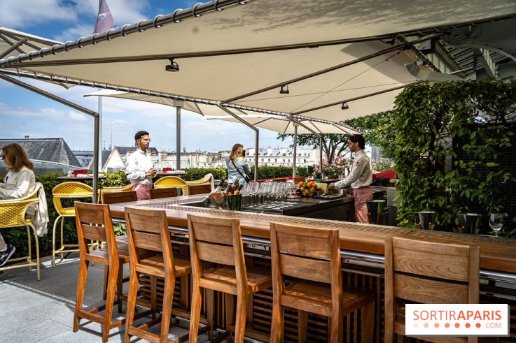 La terrasse estivale en rooftop du Cheval Blanc : Le Jardin