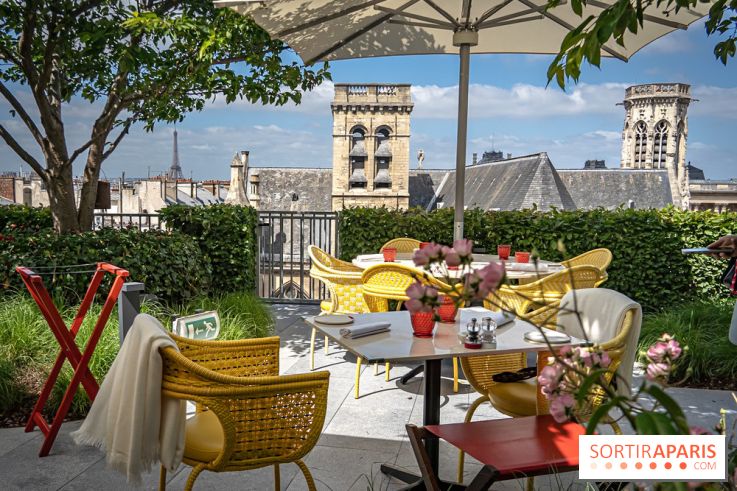 La terrasse estivale en rooftop du Cheval Blanc : Le Jardin