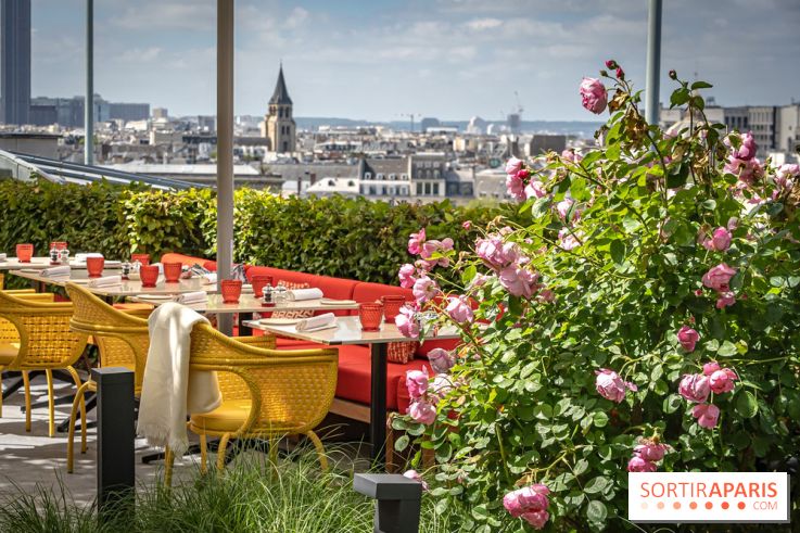 La terrasse estivale en rooftop du Cheval Blanc : Le Jardin