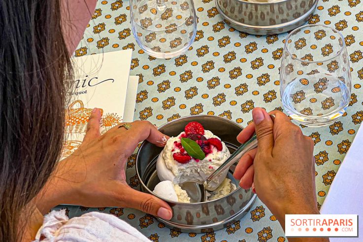 La terrasse estivale du Printemps Haussmann 2025 avec vue sur Paris et la Tour Eiffel  - image00014
