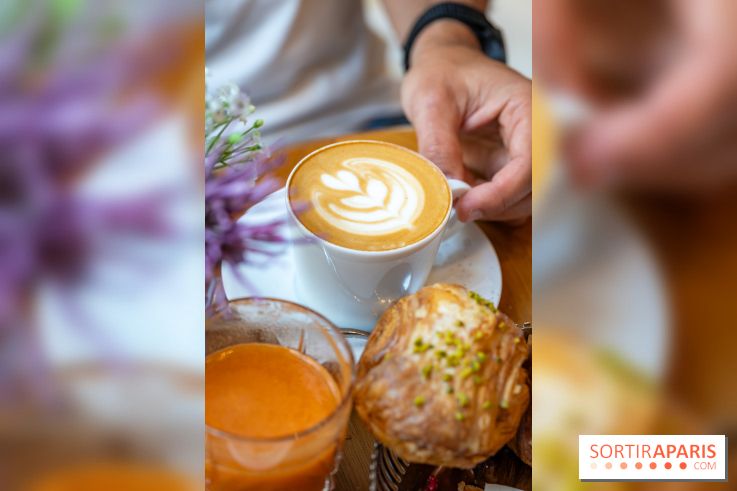 Le brunch de Pierre Hermé à Beaupassage  - capuccino