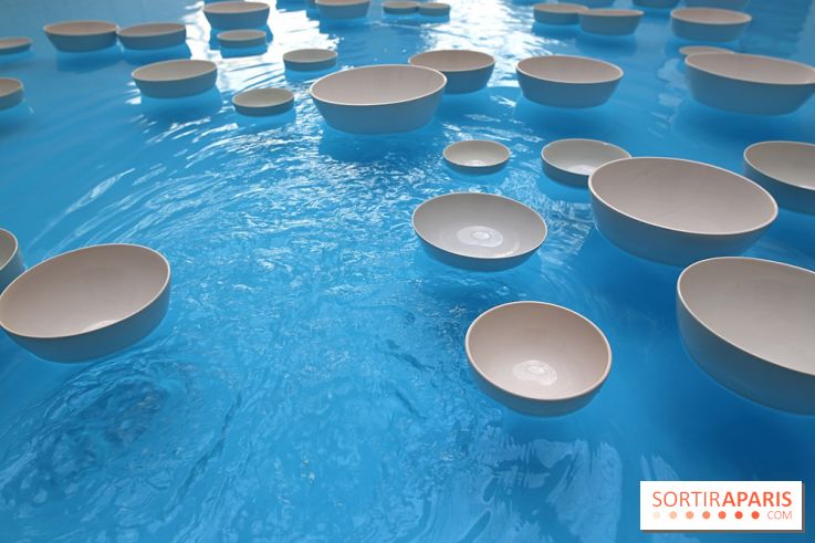 Clinamen, nos photos de l'une installation aquatique et musicale à la Bourse de Commerce - Clinamen Bourse de Commerce 12 fotor 2025060615455