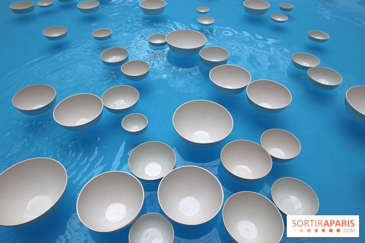 Clinamen, nos photos de l'une installation aquatique et musicale à la Bourse de Commerce - Clinamen Bourse de Commerce 13 fotor 2025060615526