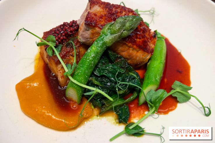 Table Penja - Noix de veau rôtie façon Marengo