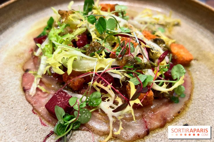 Table Penja - Carpaccio de tête de veau