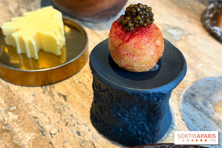 Restaurant Alan Geaam - Pâte à chou, caviar