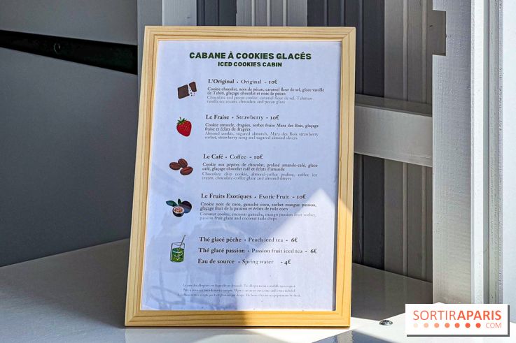 Cookies glacés de Mathieu Carlin à l'hôtel de Crillon