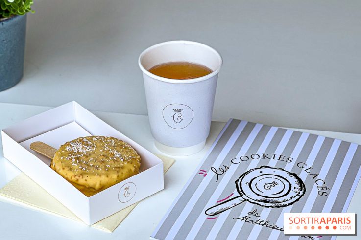 Cookies glacés de Mathieu Carlin à l'hôtel de Crillon