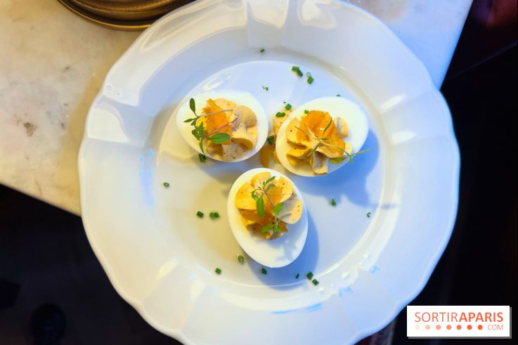 Le Bon Bock - Oeufs mayo poutargue