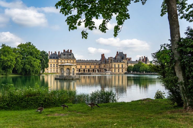 Château de Fontainebleau - jardin du parc du Château de Fontainebleau
