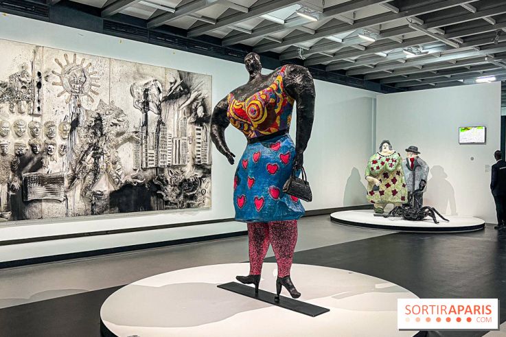 Niki de Saint Phalle, Jean Tinguely, Pontus Hultén : nos photos de l'expo inédite au Grand Palais - image00027