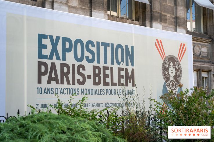 Hôtel de Ville - De Paris à Belem - Forêt Urbaine - Obey  - A7C03053