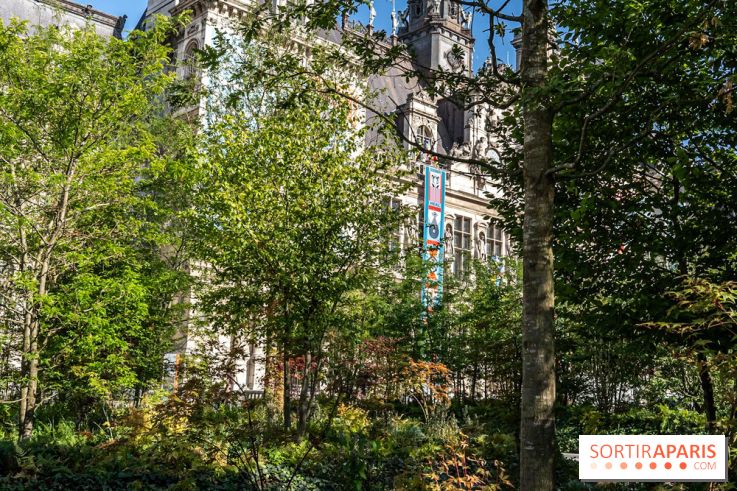Hôtel de Ville - De Paris à Belem - Forêt Urbaine - Obey  - A7C03309