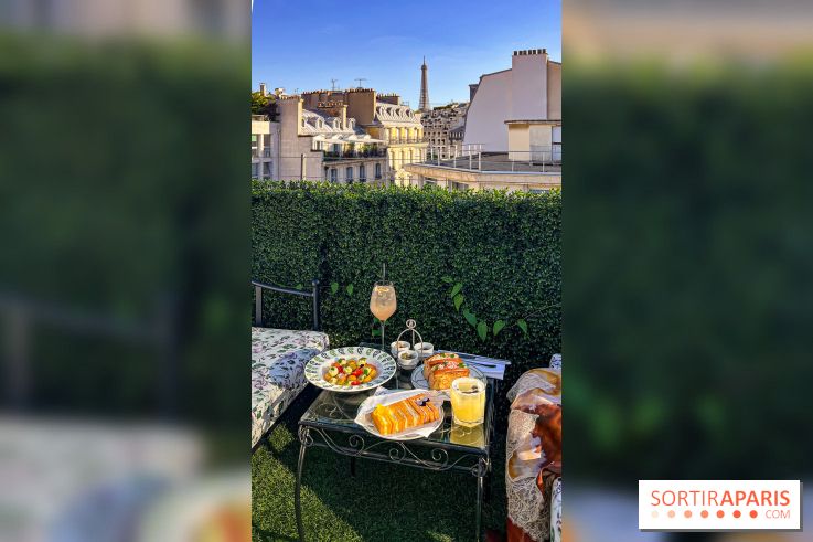Le Marta, le bar à cocktails perché sur le rooftop de l'Hôtel Barrière Fouquet's Paris tout l'été 2025 - image00031